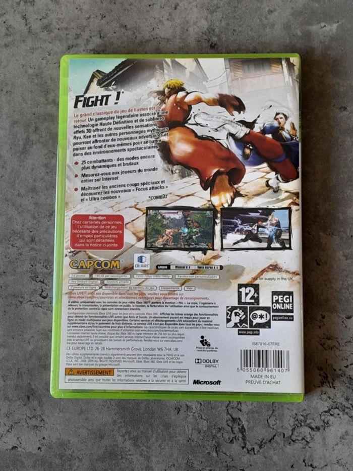 Jeu Xbox 360 Street Fighter IV complet TBE - photo numéro 4