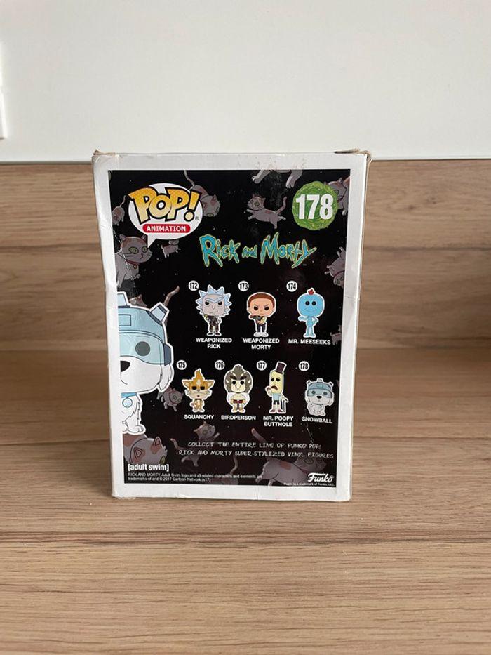 Figurine Funko Pop Rick et Morty : Snowball 178 - photo numéro 3