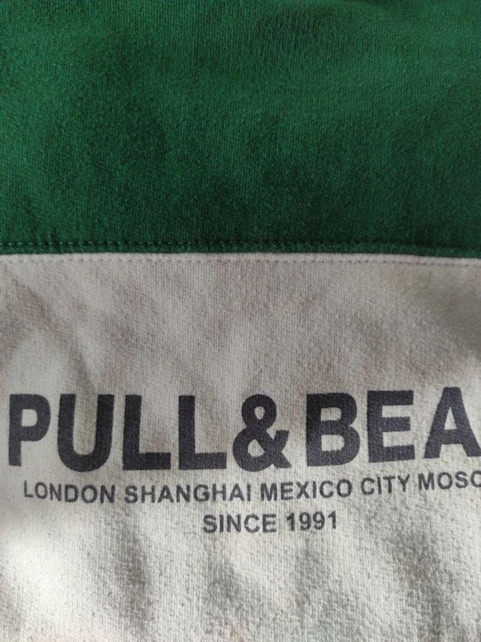 Sweat vert pull and Bear taille M - photo numéro 4