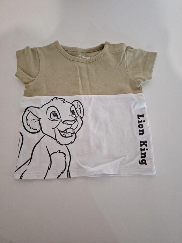 T-shirt simba disney le roi lion 9m - photo numéro 1