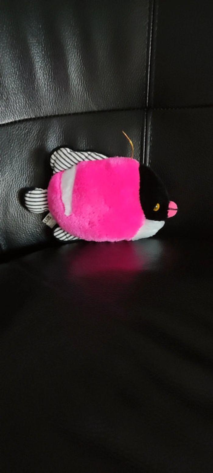 Peluche poisson rose - photo numéro 1