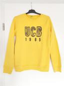 Sweat jaune United Colors of Benetton 14ans