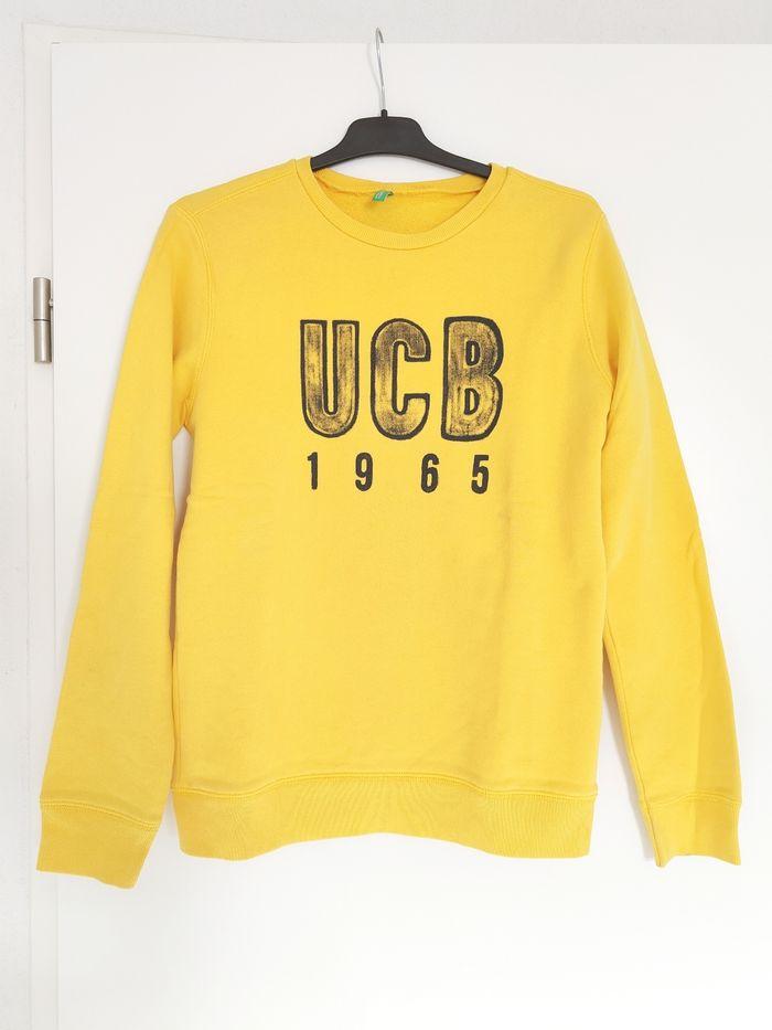 Sweat jaune United Colors of Benetton 14ans - photo numéro 1