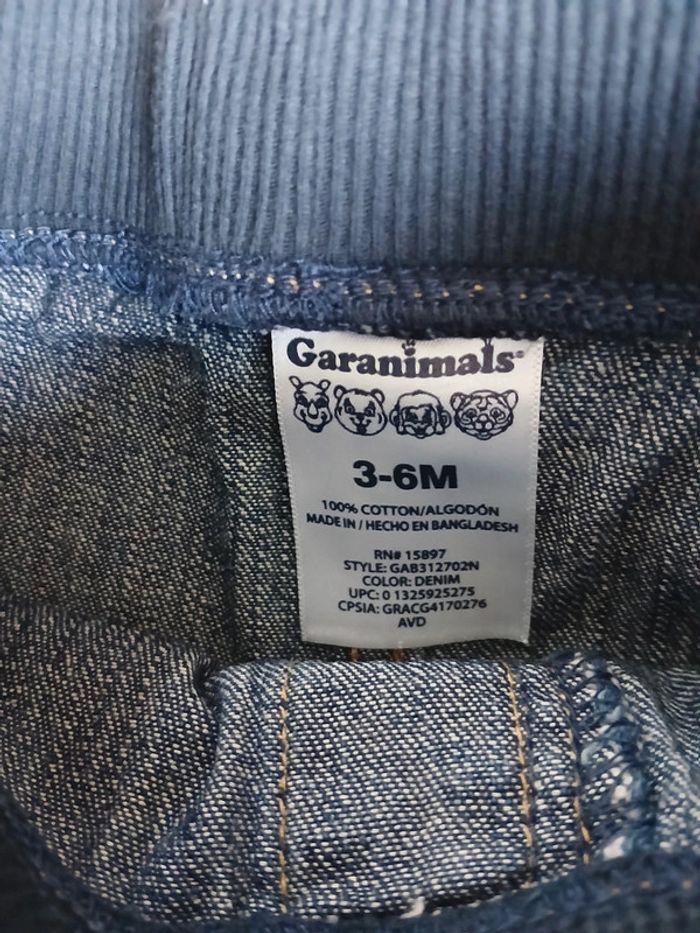 Jeans garçon Garanimals taille 3/6 mois - photo numéro 3