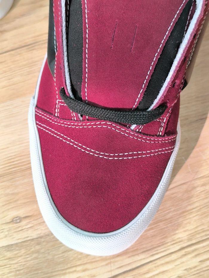 Baskets Vans knu old skool bordeaux pointure 44.5 neuves avec boîte d'origine - photo numéro 10