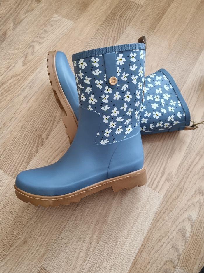 Bottes de pluie  blackfox  bleu - photo numéro 7