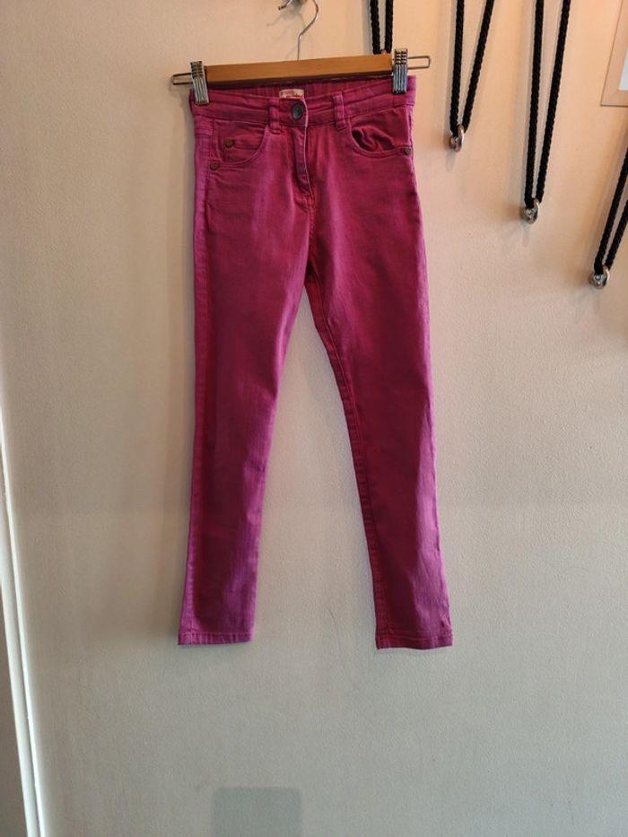 Jeans rose fushia - DPAM - 8 ans - photo numéro 1