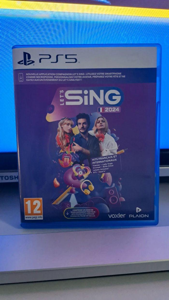 Jeux ps5 lets sing - photo numéro 1