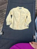 Chemise jaune clair okaidi