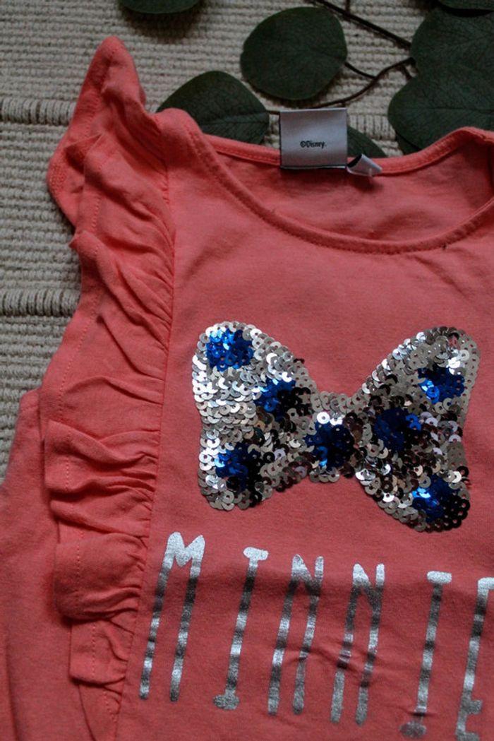 Tee-shirt manche courte Minnie 3 ans - photo numéro 2