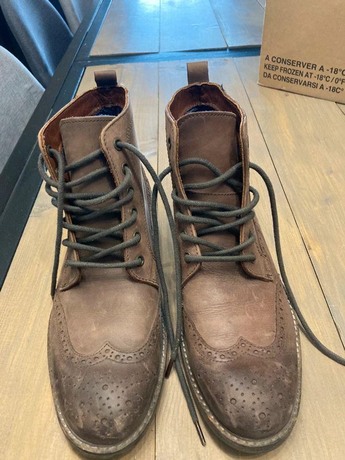 Bottines Hommes Marrons Devred - photo numéro 3