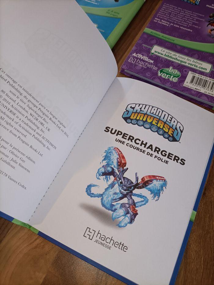 Lot 9 livres Skylanders tomes 1, 5 à 12 - photo numéro 8