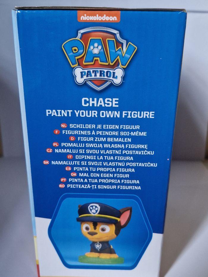 Figurine à peindre paw patrol chase - photo numéro 2