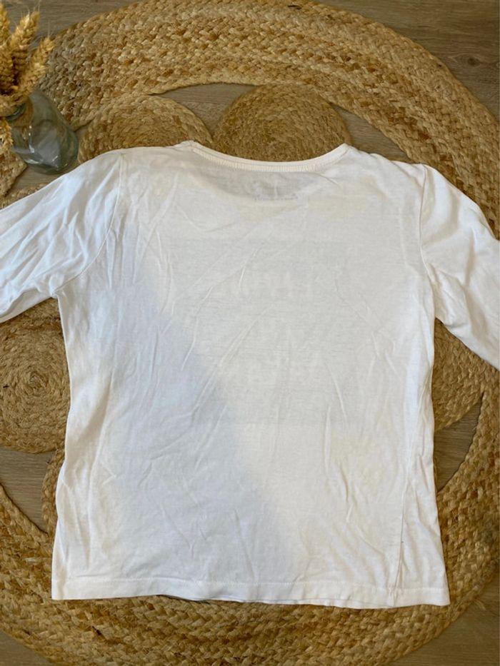 T-shirt manches longues blanc et camouflage 11-12 ans / 152 cm Primark - photo numéro 3