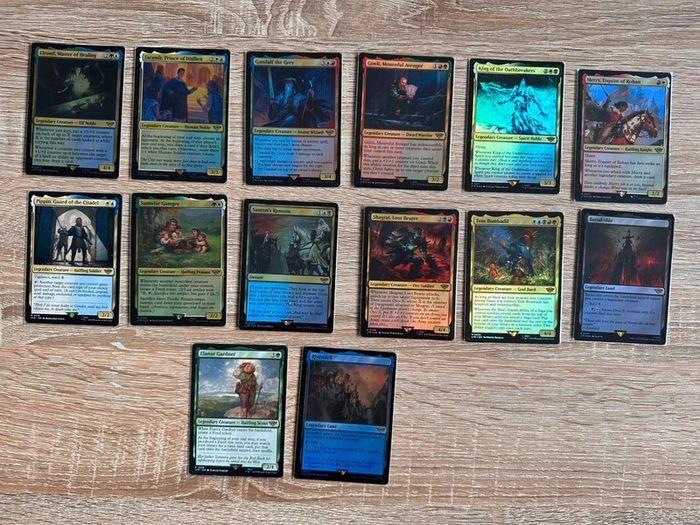 Lot de 700 cartes lord of the rings ( seigneur des anneaux) magic the gathering ENG - photo numéro 4