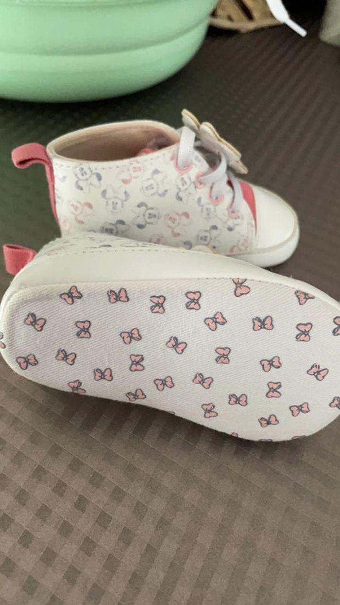 Chaussures style basket Minnie 9/12 mois - photo numéro 3