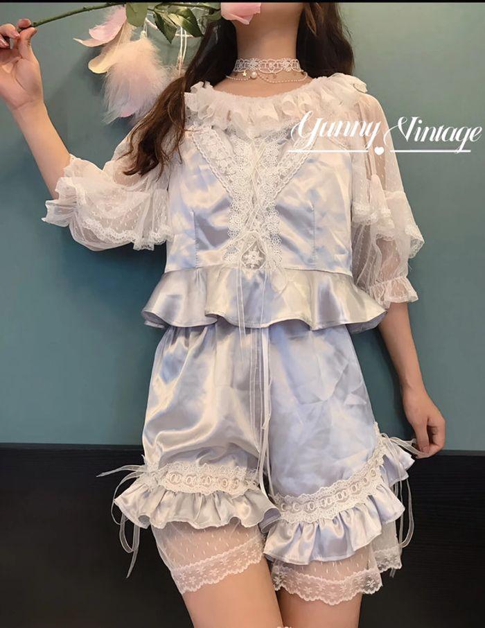 Suit Ensemble Cute Kawaii Lolita Princess Barbie Vintage Doll Cosplay - photo numéro 10