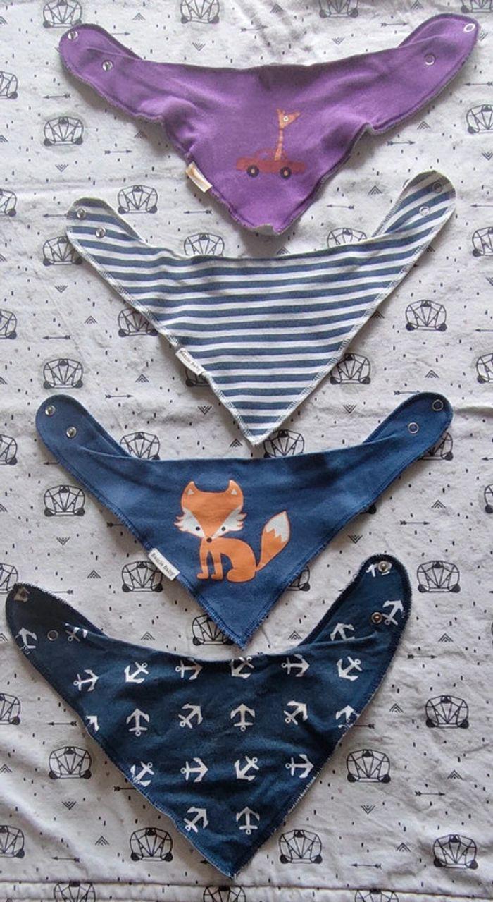 Lot de bavoir bandana