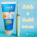 Lot de 2 dentifrices Oral B Special Disney