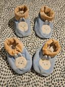 Lot de 2 paires de chaussons bébé