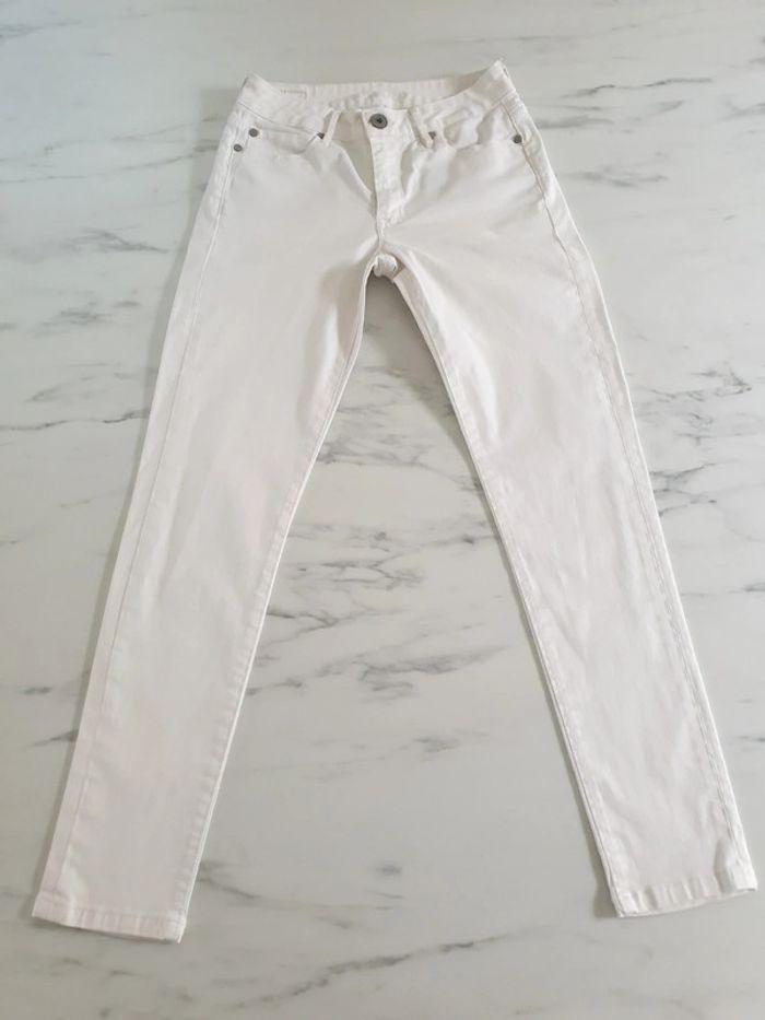 Denim Studio pantalon blanc slim 27 - photo numéro 1