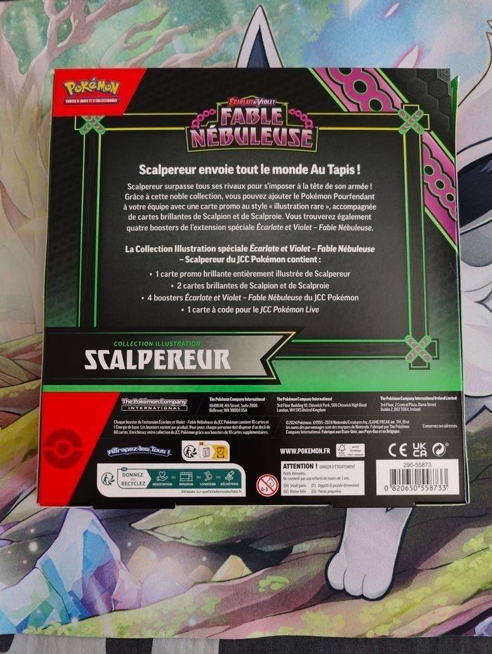 Coffret Pokémon Scalpereur EV6.5 neuf fr - photo numéro 2