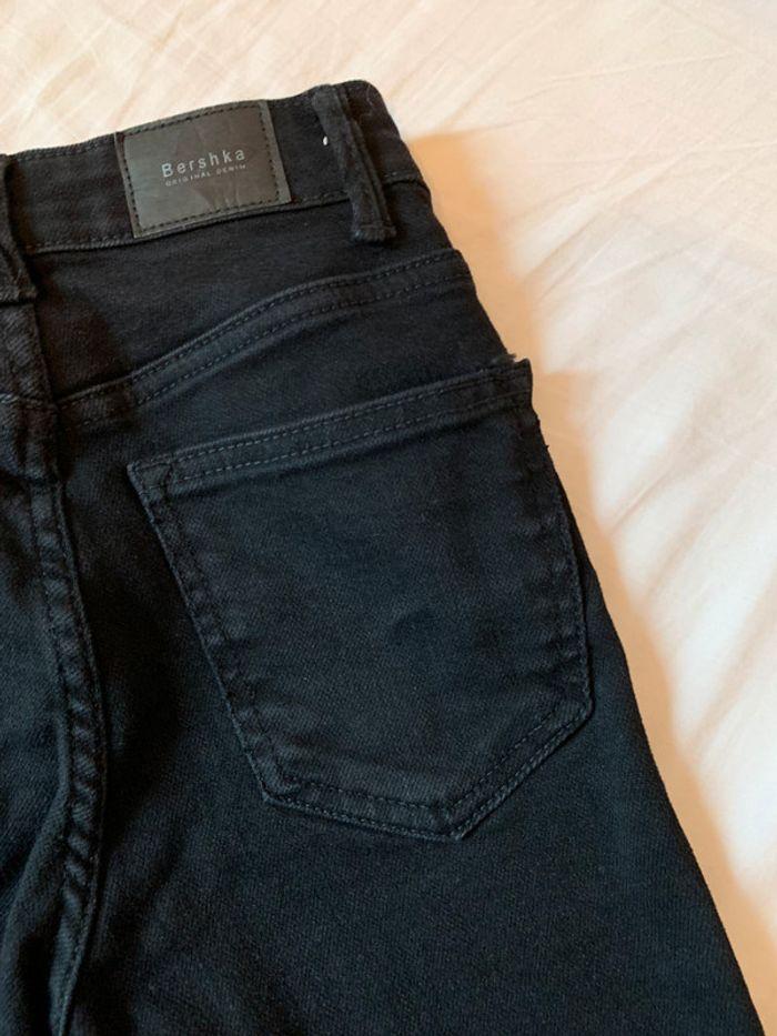 Jean skinny taille haute noir Bershka NEUF - photo numéro 5