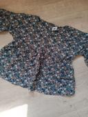 Blouse fleuri 6 ans