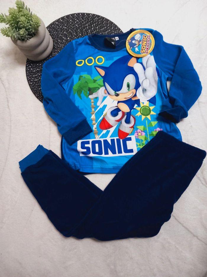 💚 Pyjama - sonic - 8 ans 💚