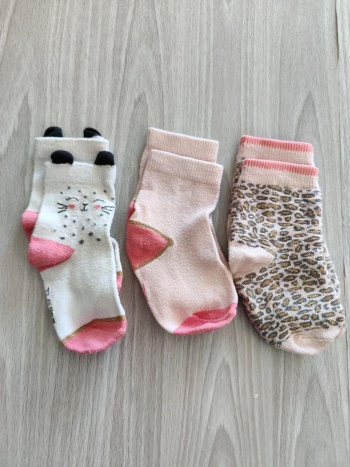 Lot de 3 paires de chaussettes 19/22 - photo numéro 1