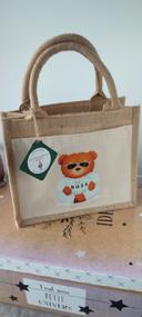 Sac toile de jute neuf Teddy Boss