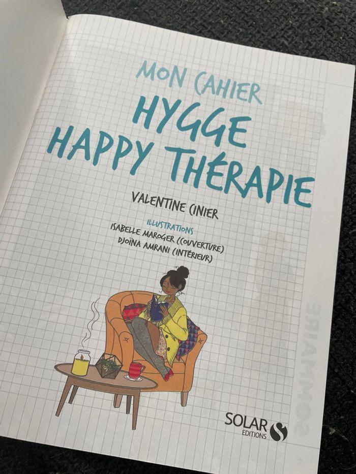 Mon cahier hygge happy thérapie de Valentine Cinier - photo numéro 3