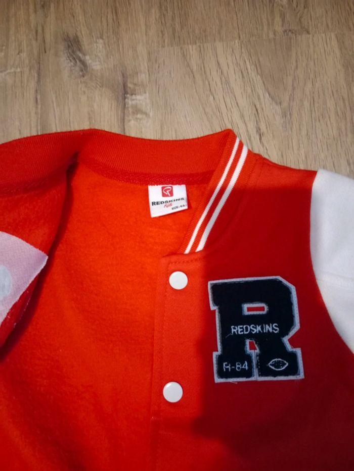 Veste teddy Redskin's 4 ans - photo numéro 2