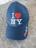 Casquette bleu NY matrix