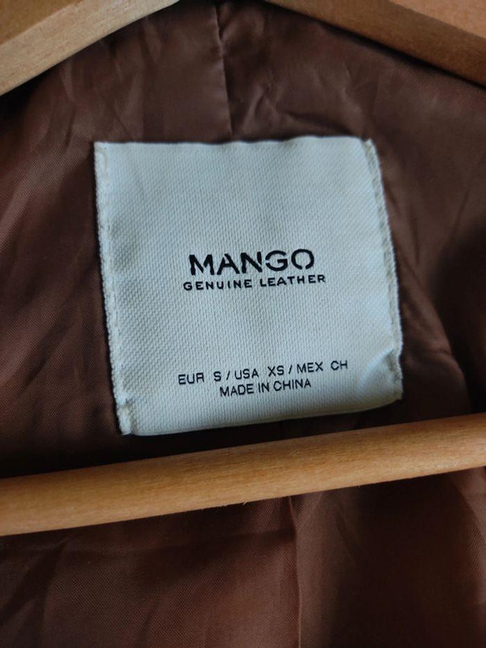 Veste 100% cuir • Mango • Taille S - photo numéro 10