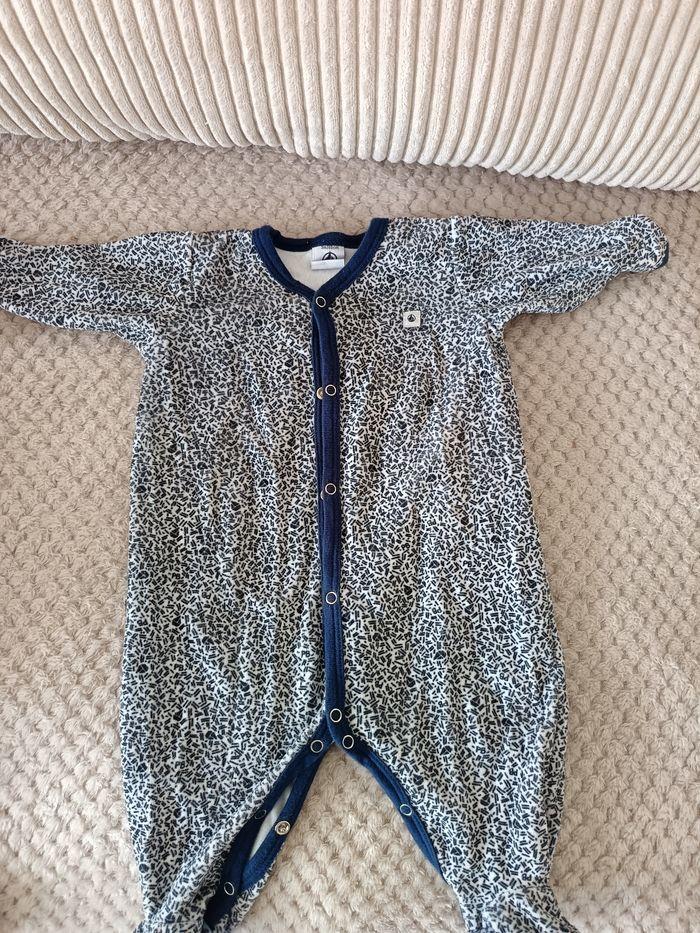 Lot de 3 pyjama polaire Petit Bateau 3 mois 60 cm - photo numéro 4