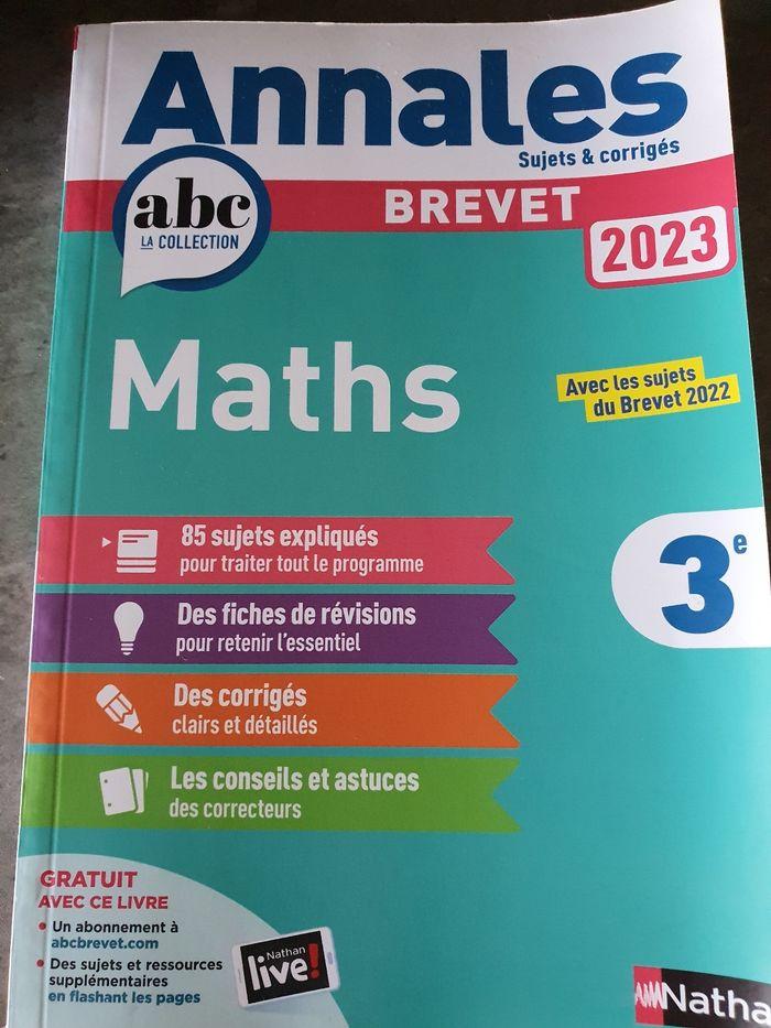 Annales mathématiques - photo numéro 1