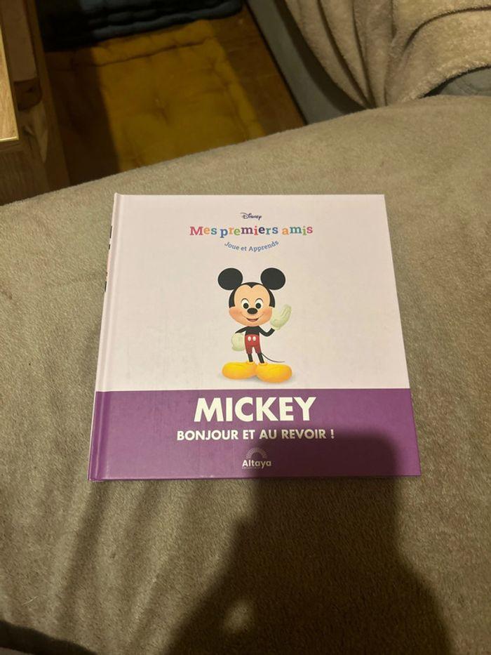 Livre Mickey bonjour et aurevoir - photo numéro 1