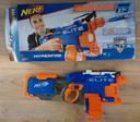 Nerf : pistolet élite hyperfire  électronique hasbro