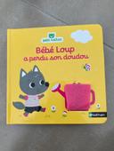 Livre bébé loup a perdu son doudou