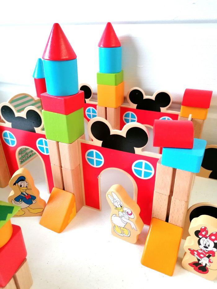 👶Blocs cubes Château en bois marque Disney - photo numéro 5