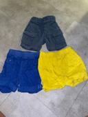 Lot de 3 short garçon