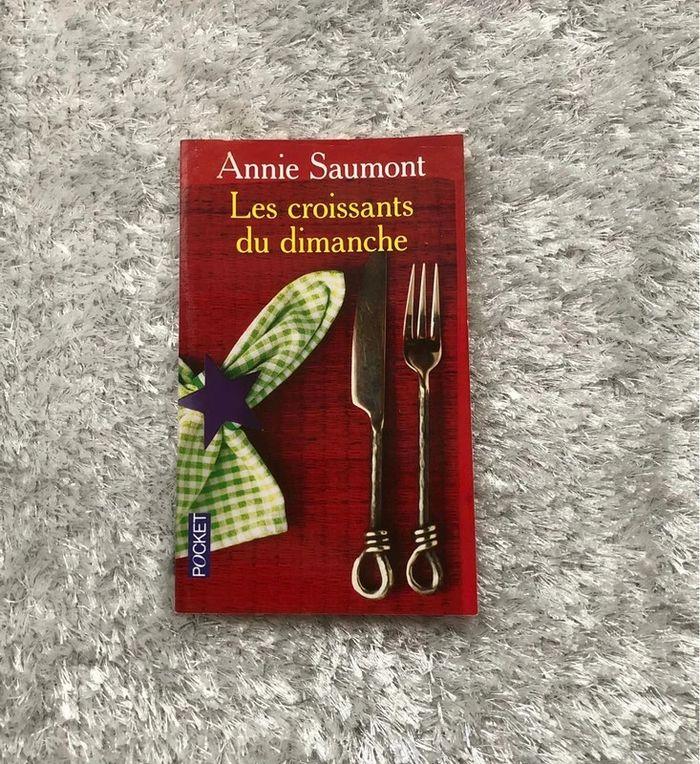 Livre : Les croissants du dimanche Annie Saumont - photo numéro 1