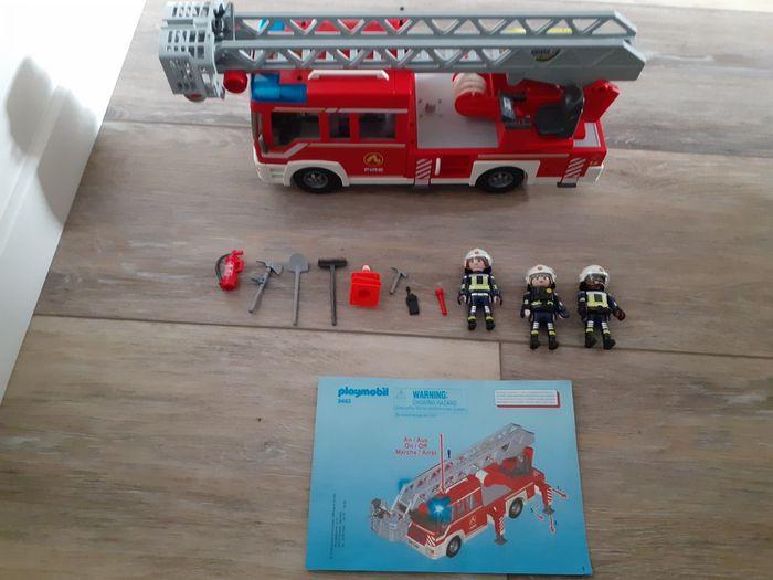 Playmobil camion pompiers - photo numéro 6