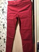 Jegging bordeaux