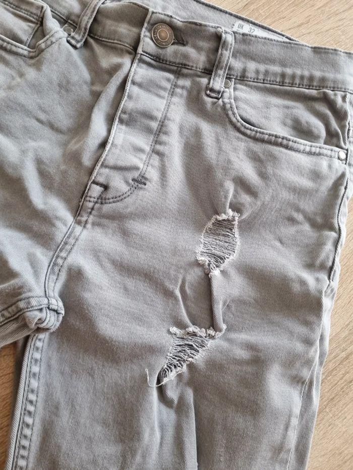 Short en jean gris - Primark - photo numéro 3