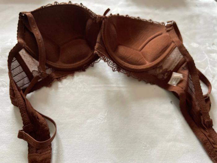 Soutien gorge marron 85C rembourré - photo numéro 3