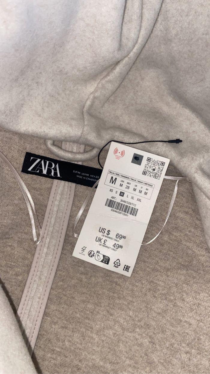 Beau manteau  zara étiquettes neuf taille M - photo numéro 1