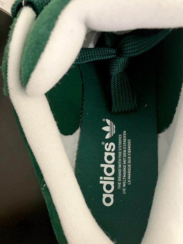 Adidas Originals Campus 00s Dark Green / Cloud White - photo numéro 8