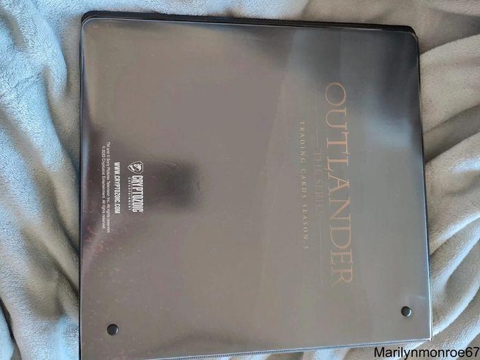 Classeur Binder Outlander saison 5 cryptozoic - photo numéro 2